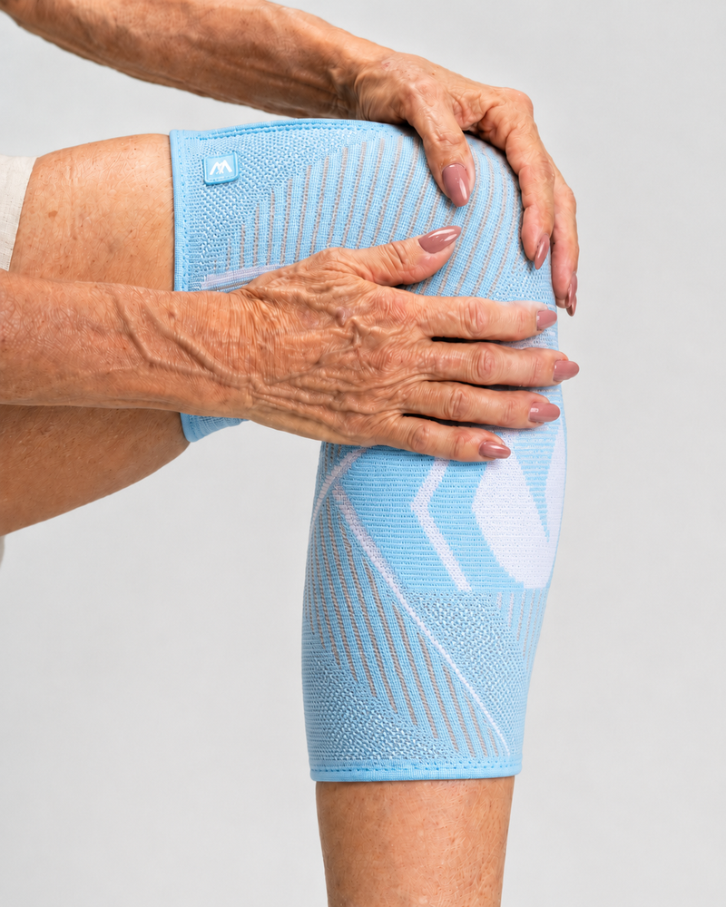 Finally. A Knee Sleeve That Actually Stops the Swelling.